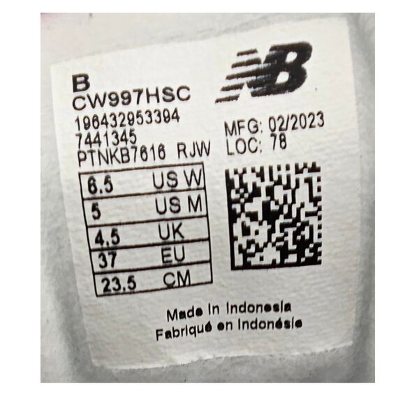 New Balance 997H Cordura Sneakers Shoes Women's 6.5 - Picture 8 of 11